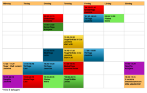 YogaByLink - höstschema Landvetter
