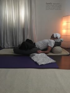 Restorative yoga Hindas